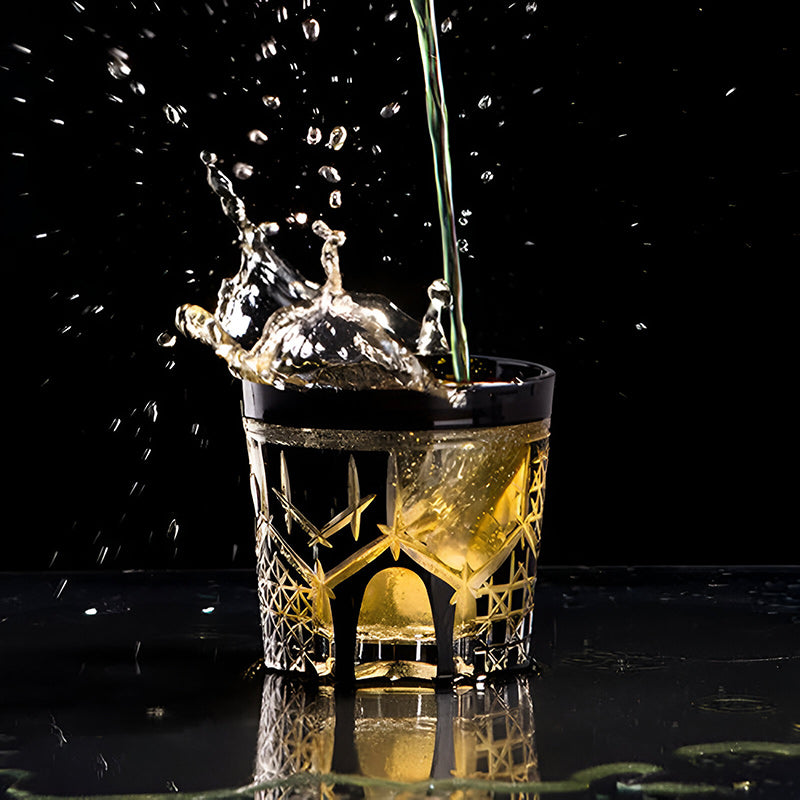 Using Edo Kiriko Glassware to Drink Whiskey is a Fashion Statement
