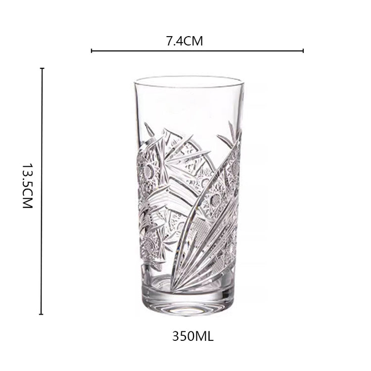 Snowflake II Highball Glasses