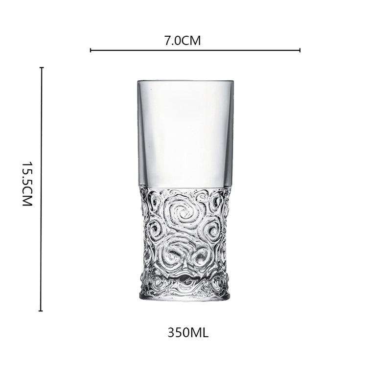 Rotation Highball Glasses