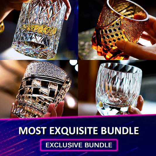 Most Exquisite Bundle product image 1 of 1 — Kingwares Crystal Whiskey Glass | Kingwares