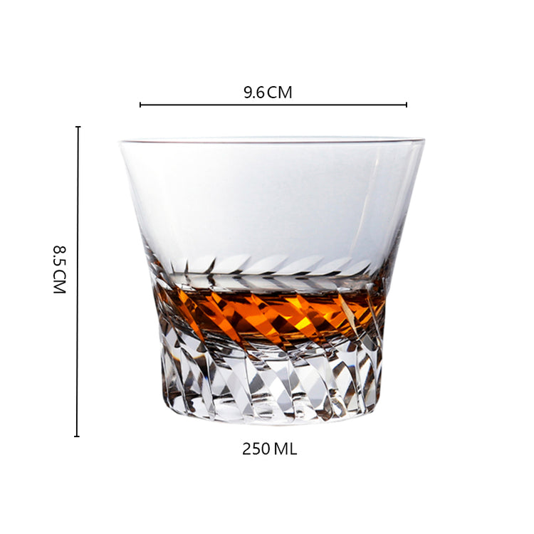 Angel Wings Whiskey Glasses