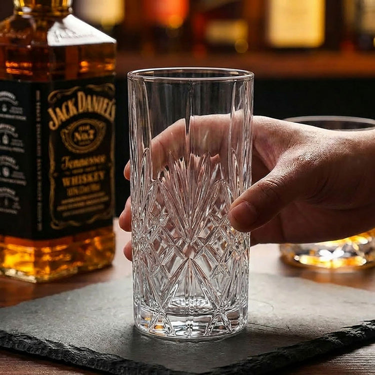 Flower Highball Glasses