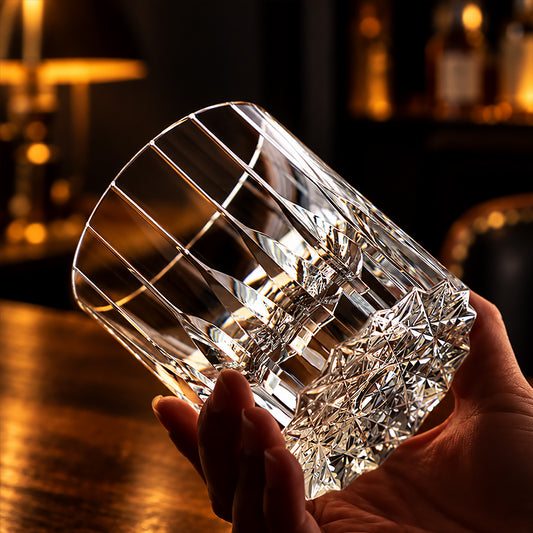 Nova Crest Whiskey Glass - Kingwares Crystal Whiskey Glass - Kingwares