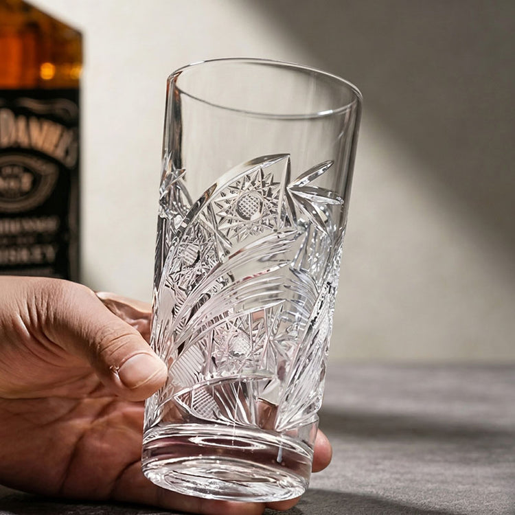 Snowflake II Highball Glasses