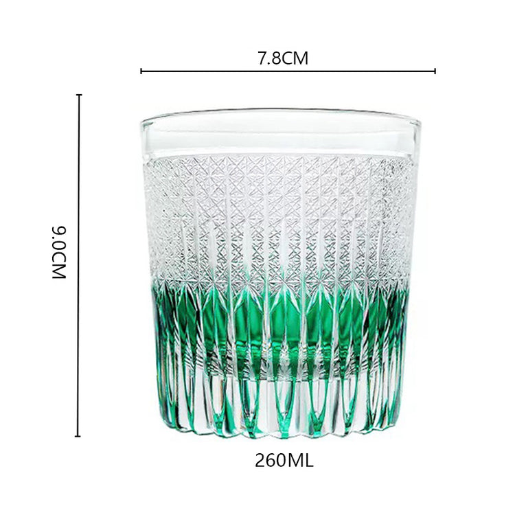 Star Veins Whiskey Glasses