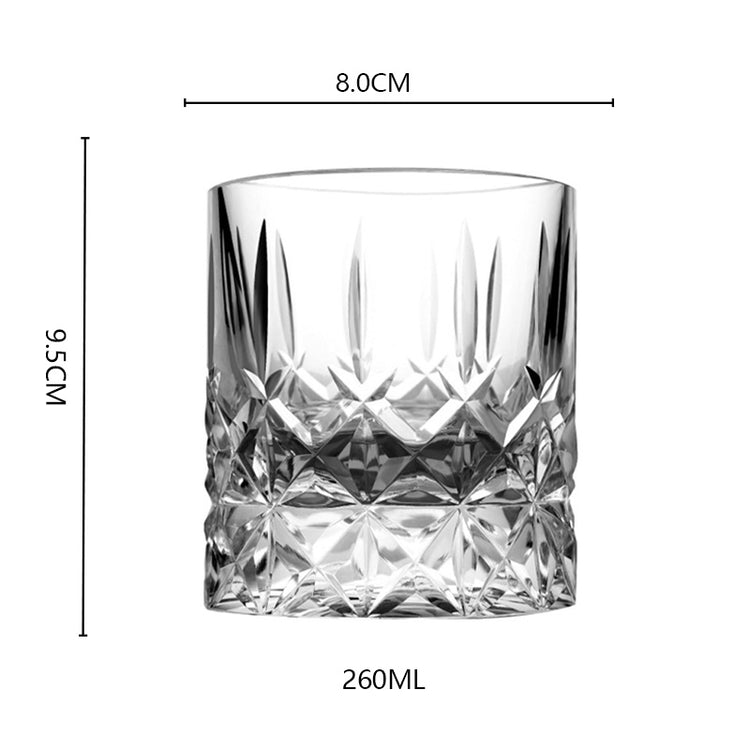 Sword Flower Whiskey Glasses