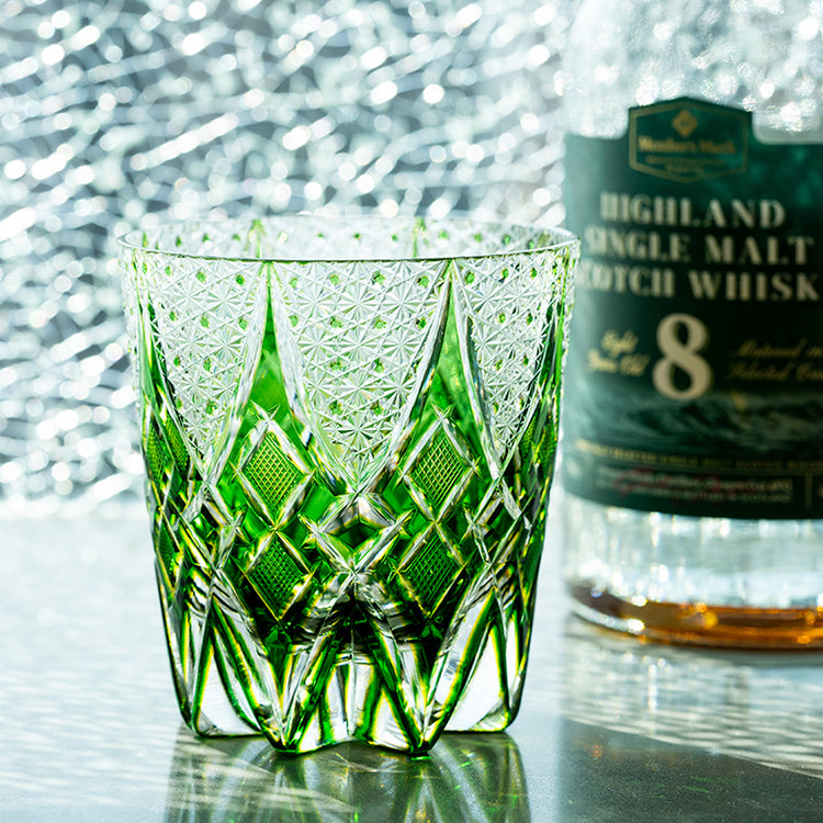Thistle Flower Whiskey Glasses