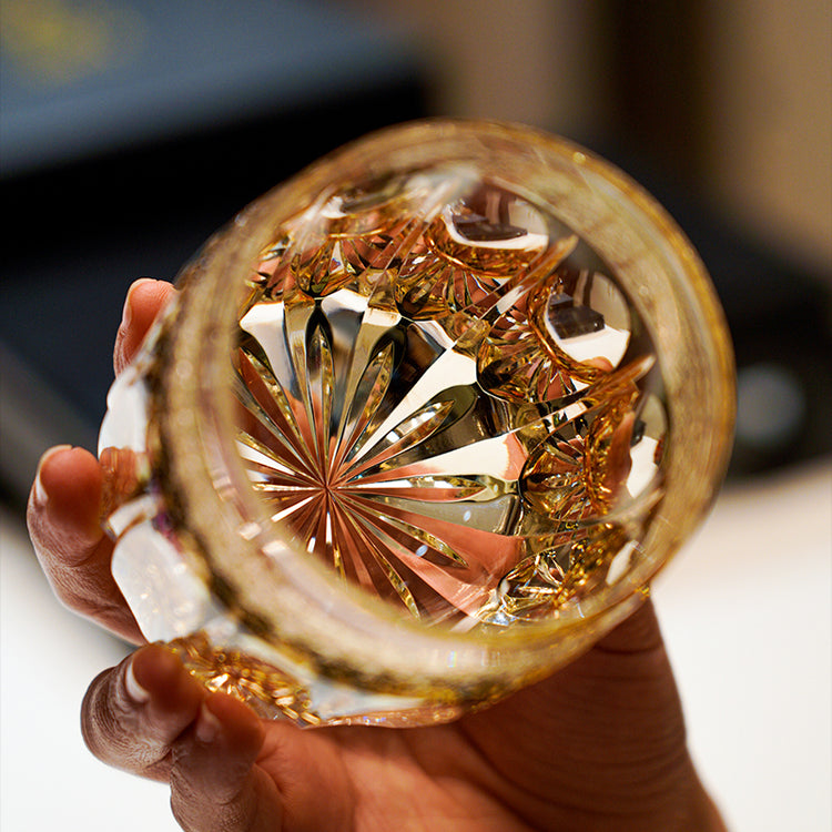 Waist Drum Whiskey Glasses