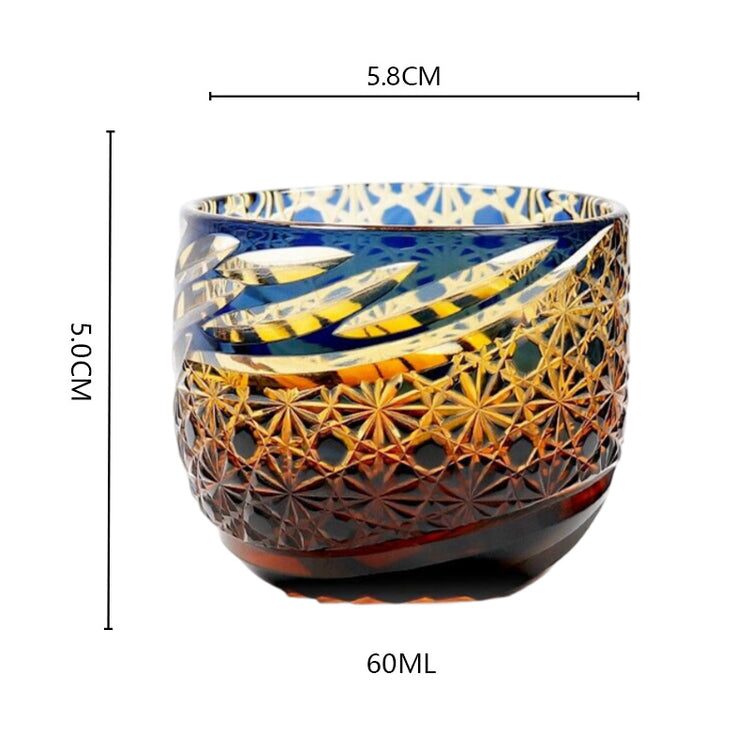 Water Pattern Sake Glasses