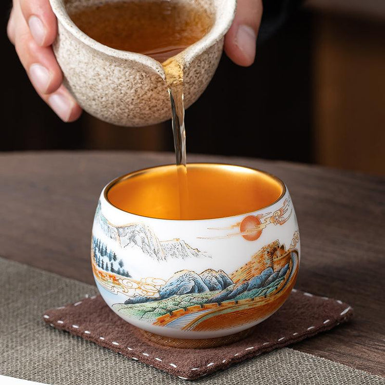 Great Wall Mutton Fat Jade Porcelain - Kingwares