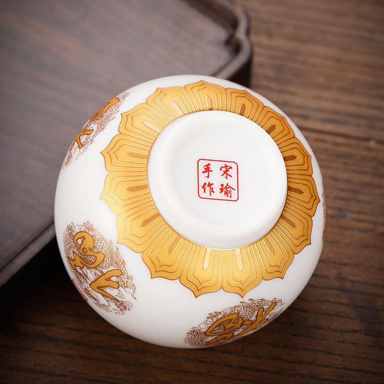 Good Luck Mutton Fat Jade Porcelain - Kingwares