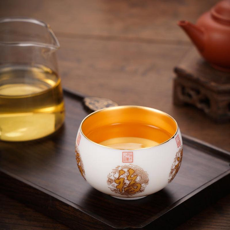 Good Luck Mutton Fat Jade Porcelain - Kingwares