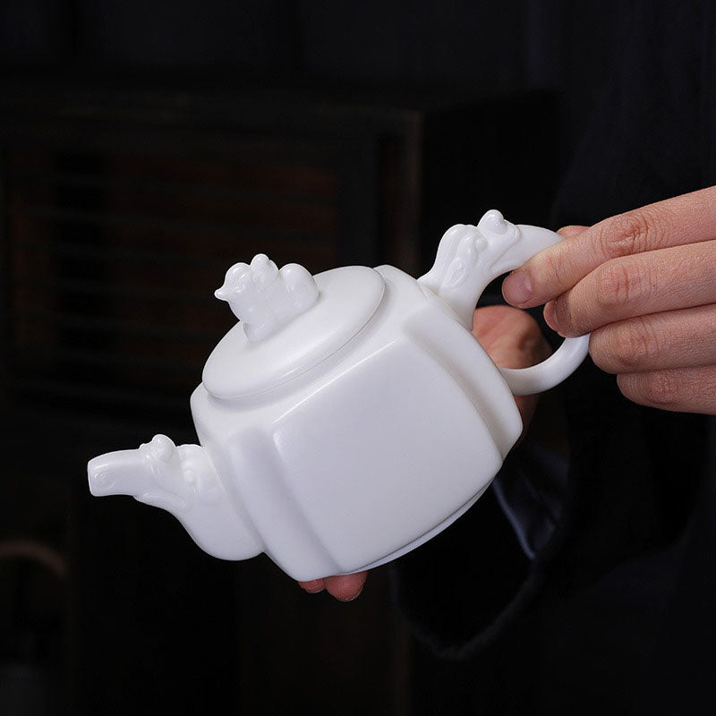 How to Identify the Quality of Mutton Jade Porcelain Tea Set