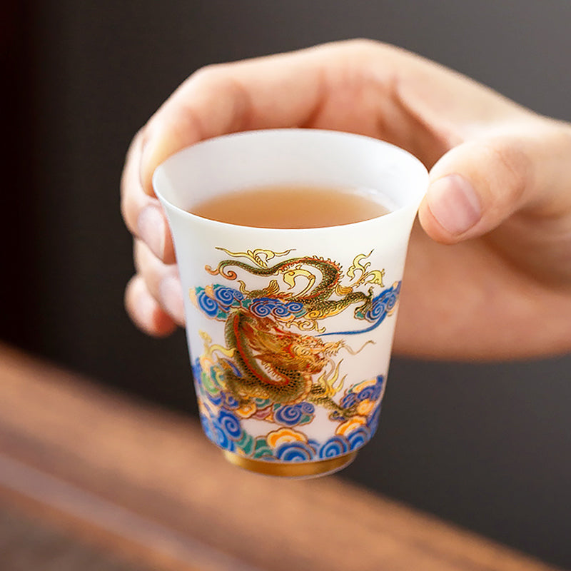 Mythical Dragon Tea Cup, Enjoy the Quality