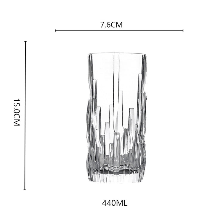 Strip Highball Glasses
