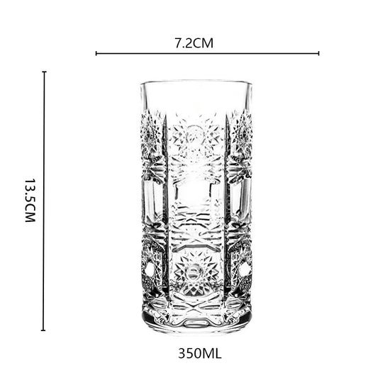 Snowflake Highball Glasses — Kingwares High Ball | Kingwares