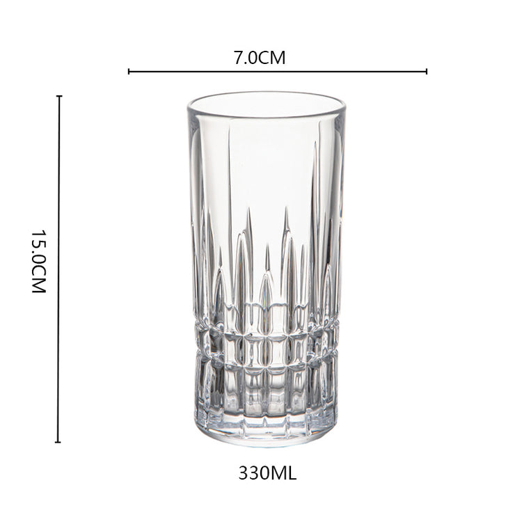 Sword Vein Highball Glasses