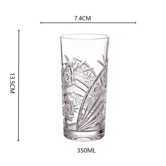 Snowflake II Highball Glasses — Kingwares High Ball | Kingwares