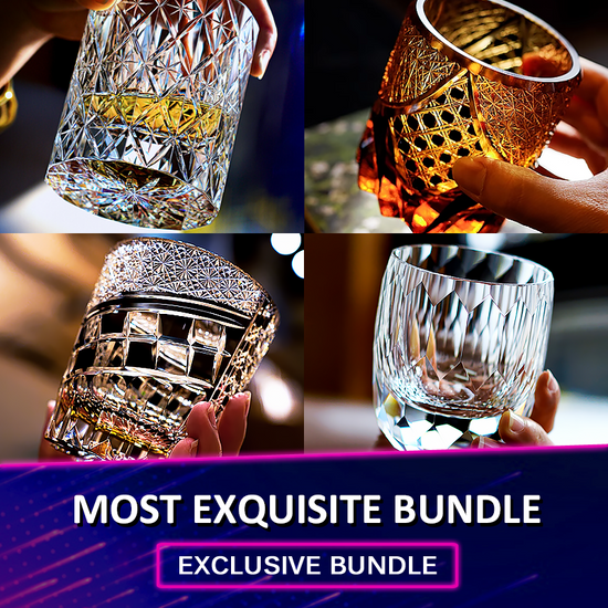Most Exquisite Bundle product image 1 of 1 — Kingwares Crystal Whiskey Glass | Kingwares