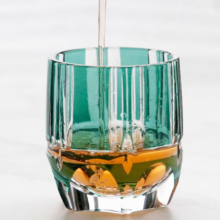 Bamboo Rhythm Whiskey Glasses
