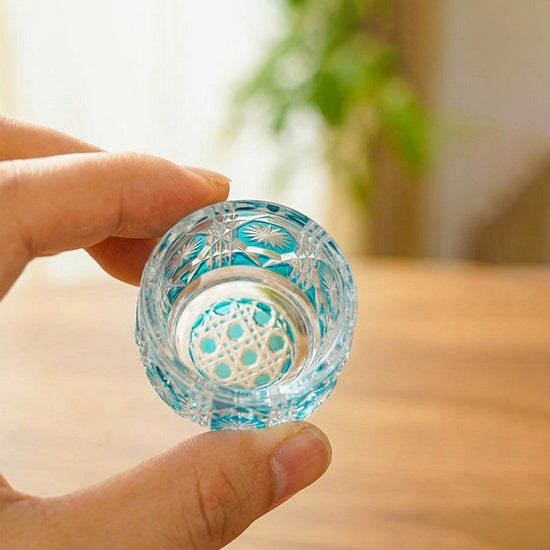 Chrysanthemum Sake Glasses — Kingwares Crystal Sake Glass | Kingwares