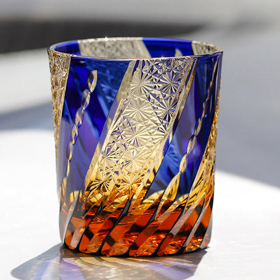 Chrysanthemum Whiskey Glasses — Kingwares Crystal Whiskey Glass | Kingwares