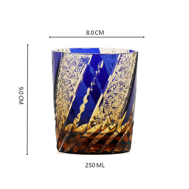 Chrysanthemum Whiskey Glasses