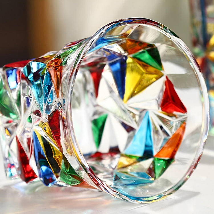 Colorful Fold Whiskey Glasses