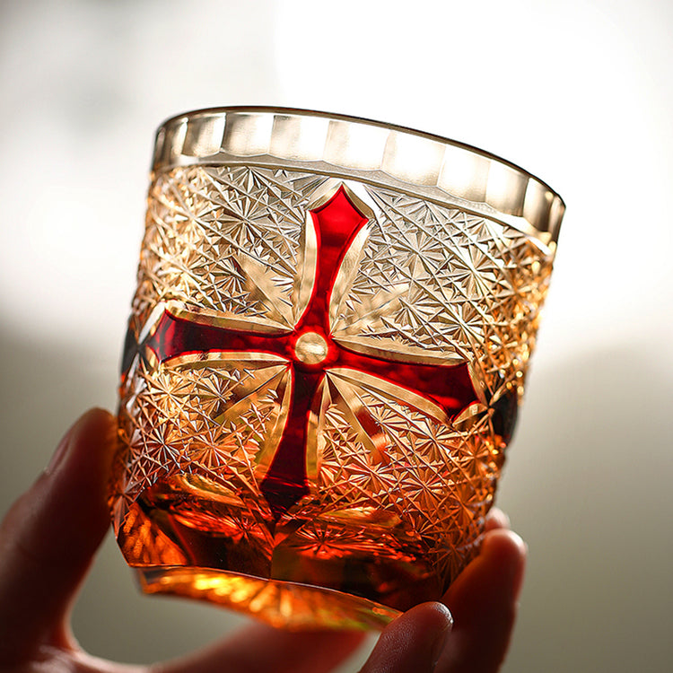 Cross Whiskey Glasses