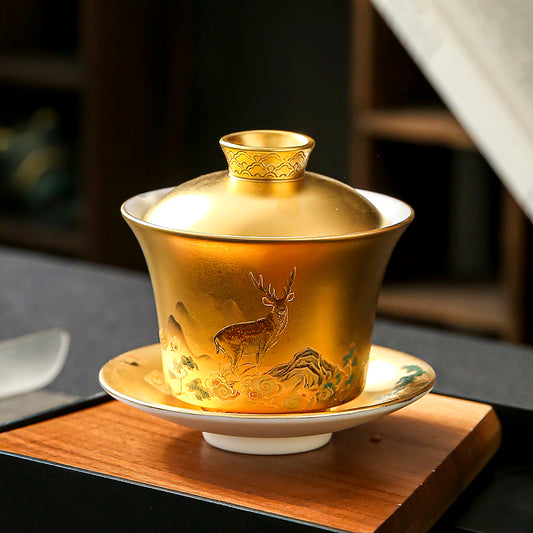 Sika Deer - Kingwares Gaiwan - Kingwares