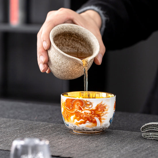 Auspicious Dragon (Glossy) — Kingwares Tea Cups | Kingwares