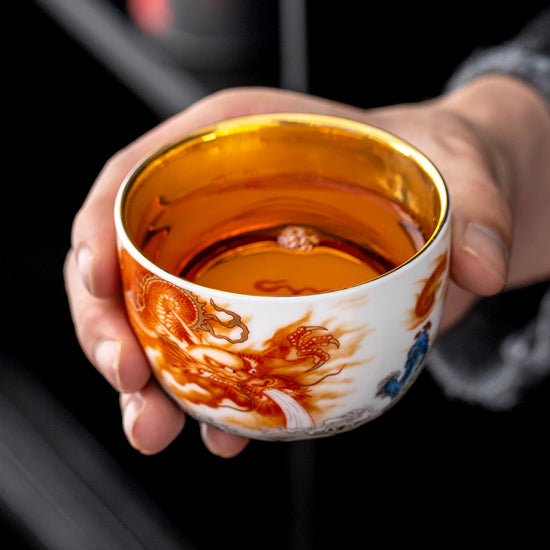 Auspicious Dragon (Glossy) — Kingwares Tea Cups | Kingwares