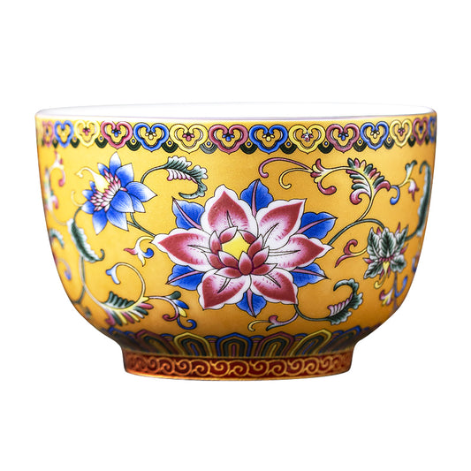 Enamel Flowers — Kingwares Tea Cups | Kingwares