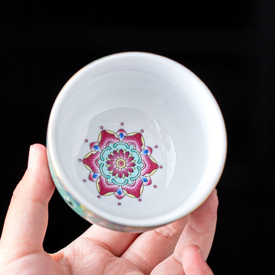 Enamel Flowers — Kingwares Tea Cups | Kingwares