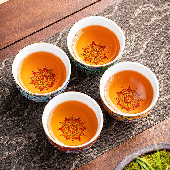 Enamel Flowers — Kingwares Tea Cups | Kingwares