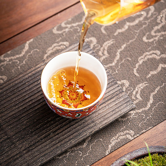 Enamel Flowers — Kingwares Tea Cups | Kingwares