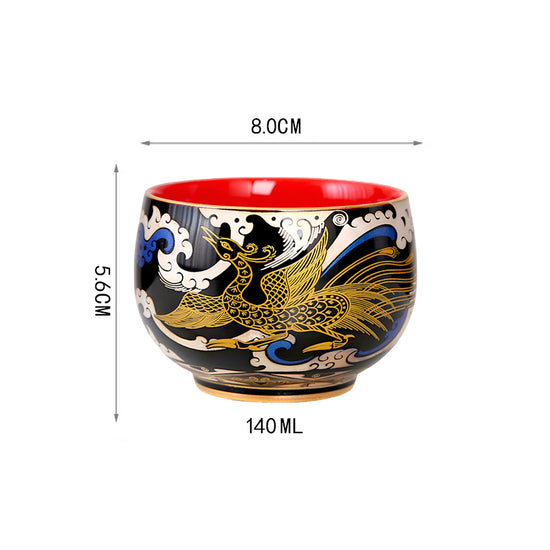Vermilion Bird Totem  — Kingwares Tea Cups | Kingwares