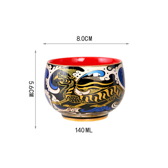 White Tiger Totem — Kingwares Tea Cups | Kingwares