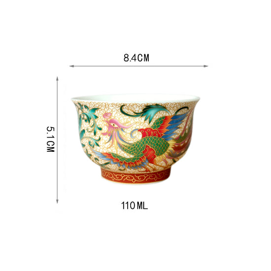 Enamel Phoenix — Kingwares Tea Cups | Kingwares