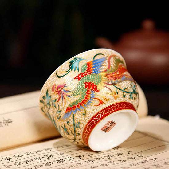 Enamel Phoenix — Kingwares Tea Cups | Kingwares