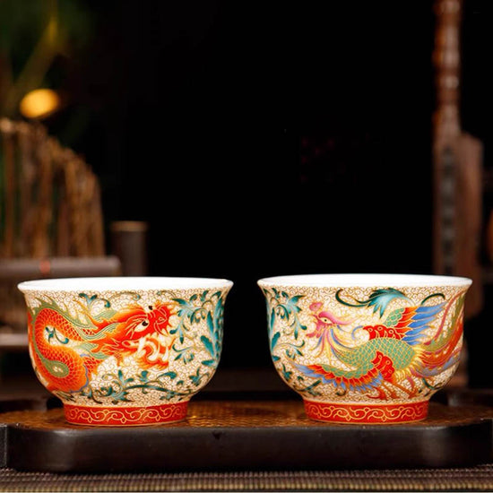 Enamel Phoenix — Kingwares Tea Cups | Kingwares