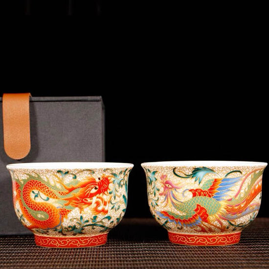 Enamel Phoenix — Kingwares Tea Cups | Kingwares