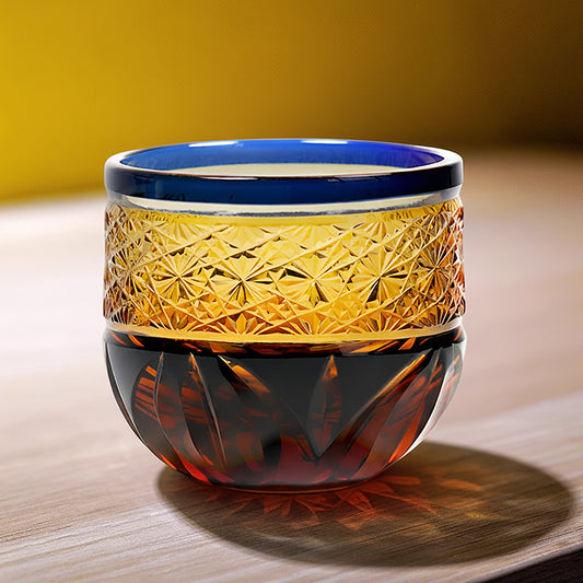 Fire Light Sake Glasses — Kingwares Crystal Sake Glass | Kingwares