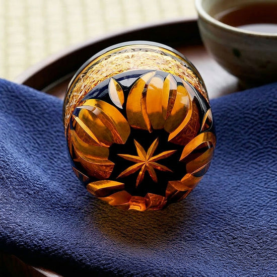 Fire Light Sake Glasses — Kingwares Crystal Sake Glass | Kingwares