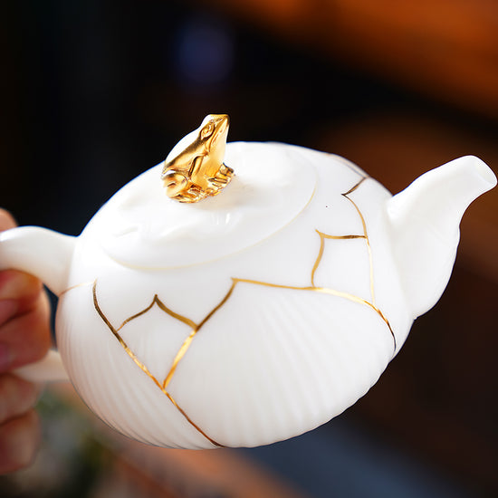 Golden Frog — Kingwares Teapots | Kingwares