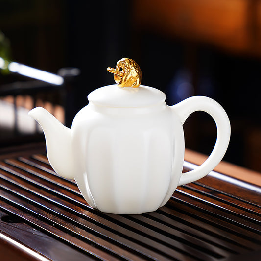 Golden Toad - Kingwares Teapots - Kingwares