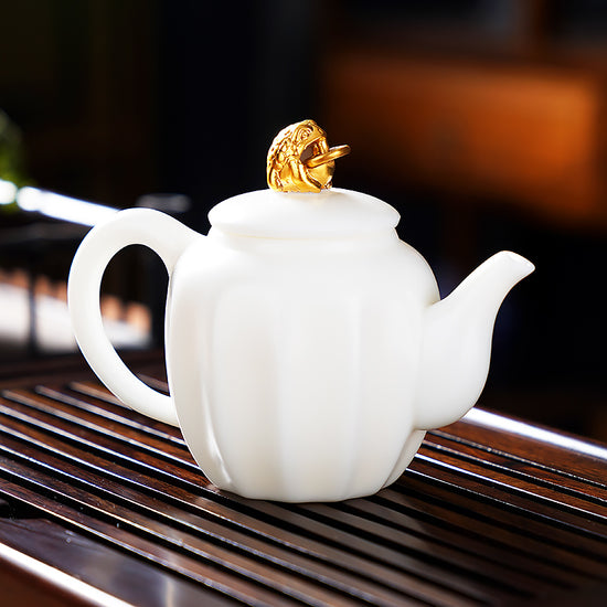 Golden Toad — Kingwares Teapots | Kingwares
