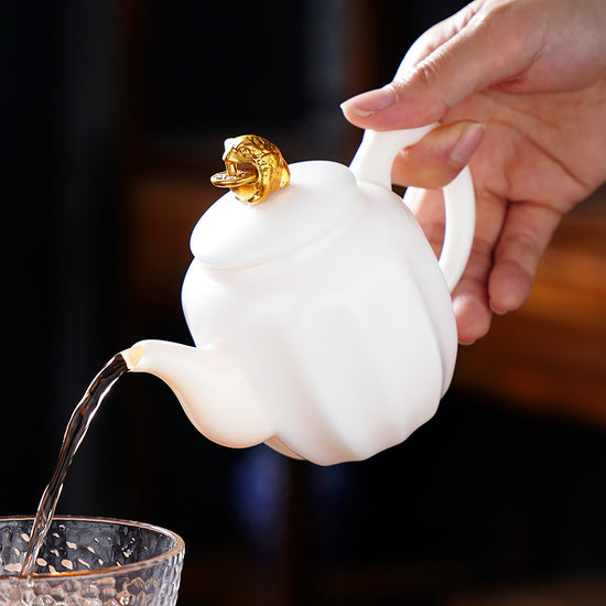 Golden Toad — Kingwares Teapots | Kingwares
