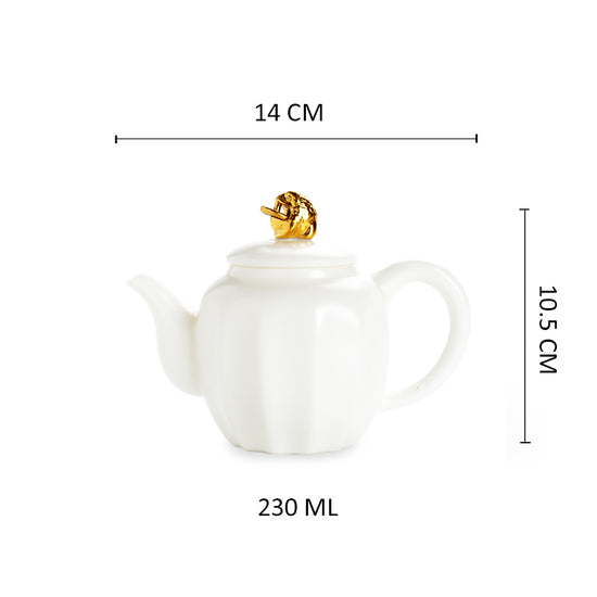 Golden Toad — Kingwares Teapots | Kingwares