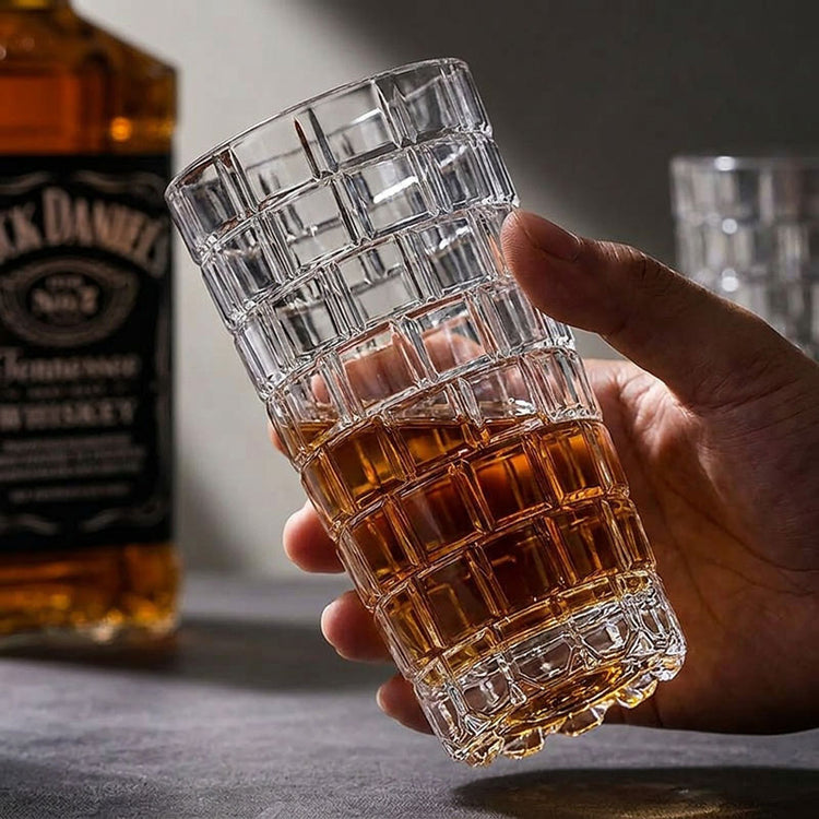 Grid Highball Glasses